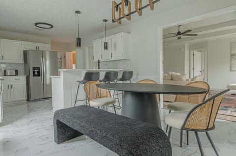 Modern and stylish kitchen.

