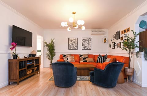 Comfortable seating in the living room for you and your guests