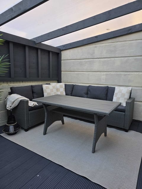 Outdoor back garden view