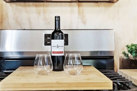 Kitchen Detail with Wine & Entertaining Space