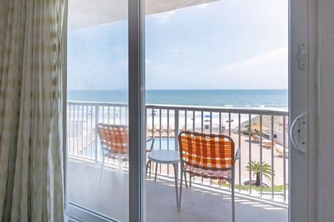Standard Room, 1 King Bed, Balcony, Oceanfront | View from room