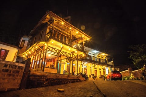 Front of property - evening/night