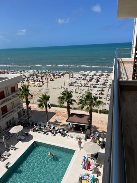 Comfort Double Room, Partial Sea View | Balcony view