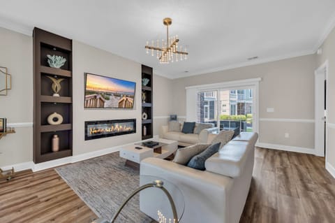 Curl up with a book or glass of wine beside the cozy fireplace.