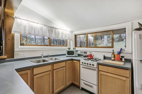 Quaint, Clean and Updated Kitchen.