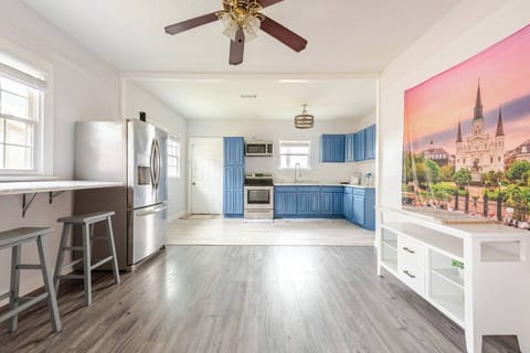 Dining and kitchen combo