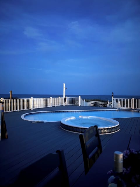 Evening Pic of New Deck