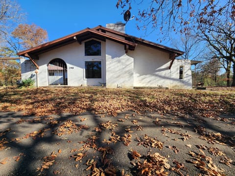There is almost 5 acres surrounding the property. 