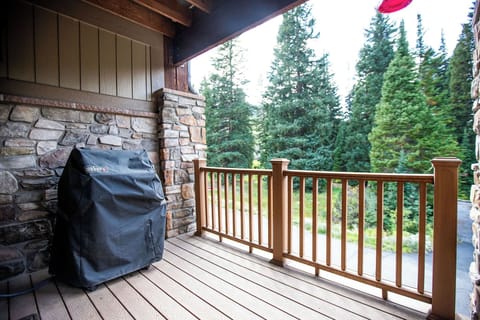 Grill on the balcony