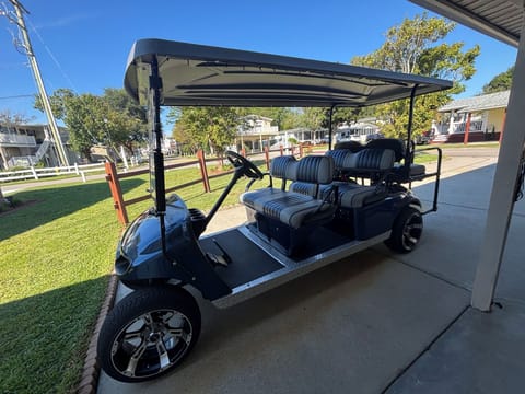 Complimentary Limo Golf Cart