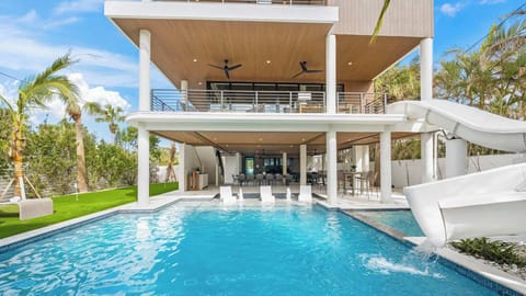 Rear Elevation - Covered Pool Area