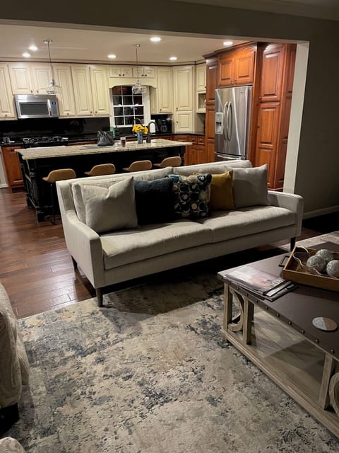 view of kitchen area in great room
