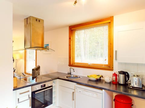 Modern kitchen at Taigh M'athair