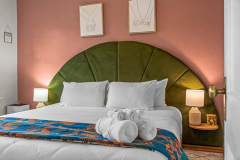 Relax in the comfortable King sized bed
