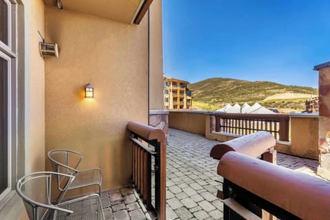 Take in the views on the gorgeous patio