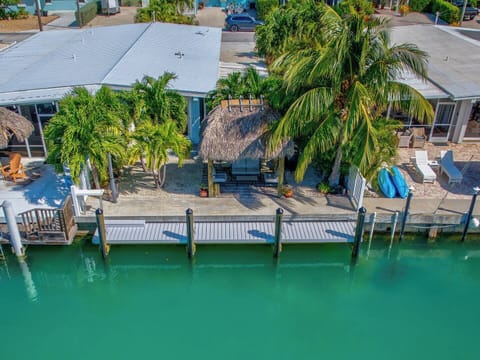 Experience classic Florida Keys living — dock, water access.