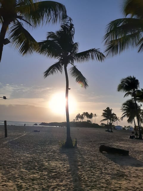 Beach nearby, white sand