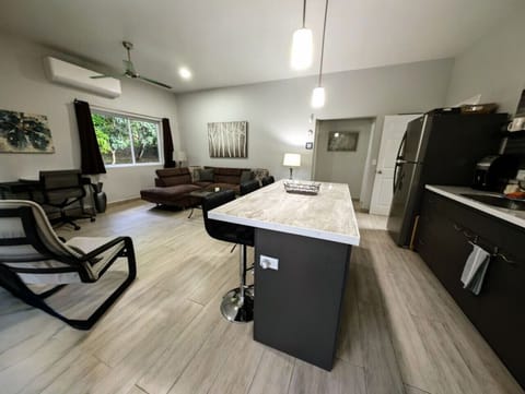 Comfortable kitchen area