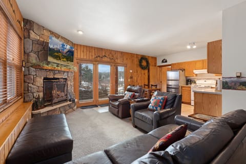 B1 Living Room W/Kitchen & Dining Area View