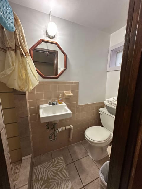 bathroom with shower