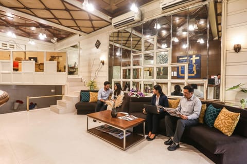 Lobby sitting area