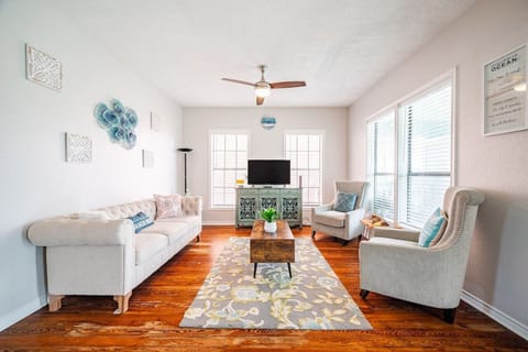 This is the main living room area of the home