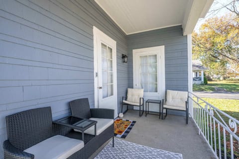 Patio with outdoor seating