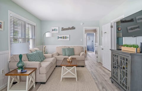 Relax and enjoy the open space concept after a day out touring the town