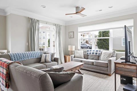 Modern spacious living area