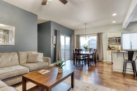 Living and dining area