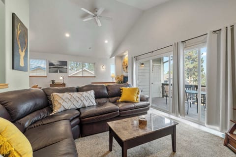 Curl up in the cozy living room & stream all your favorite entertainment