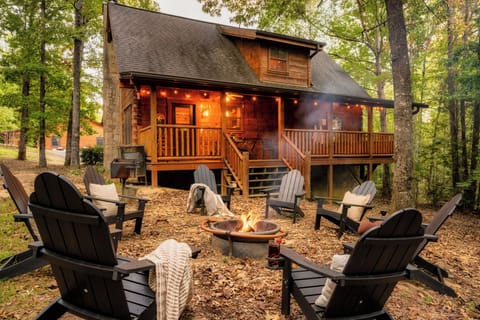Laugh, share stories and make lifelong memories around the outdoor fire pit.