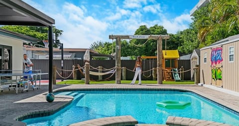 Unwind in your private pool oasis!
