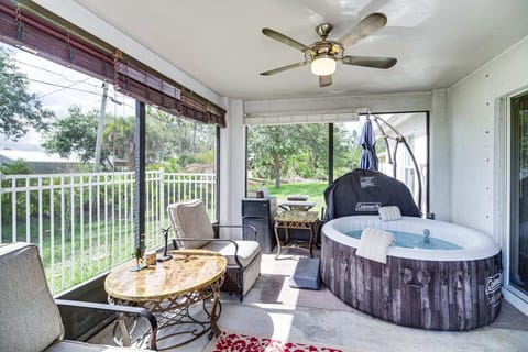 Enjoy the Hot Tub