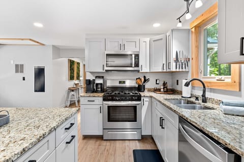 Cook up your favorite memories in this fully equipped kitchen.