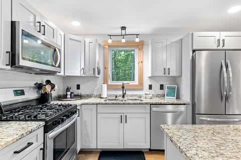 Cook up your favorite memories in this fully equipped kitchen.