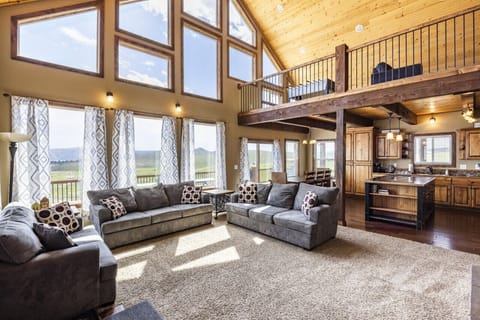 Main Living Room/Kitchen Loft Area