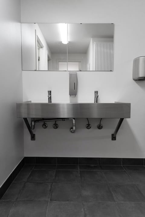 Shower, toilet paper