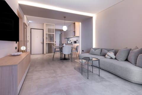 Luxury Apartment, City View | 1 bedroom, in-room safe, blackout drapes, iron/ironing board