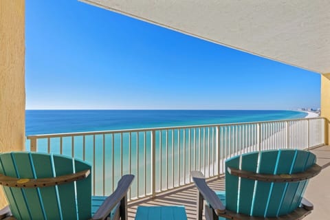 Private covered balcony