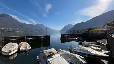 The magnificent lake that frames Giò House