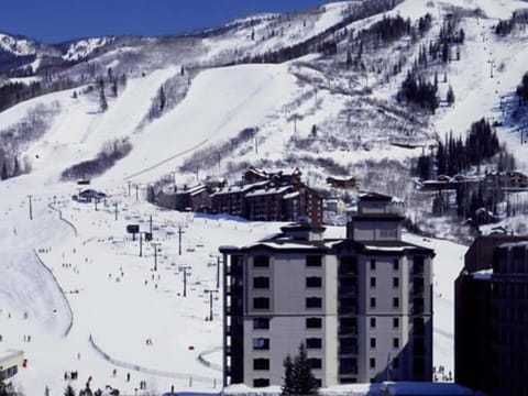 Resort Ski In and Ski Out Grounds
