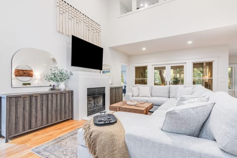 Welcome to Baldy’s Enchanted Retreat, newly modernized and ready for your favorite R & R