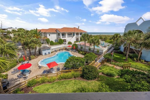 Lounge the day away or make a splash in the sparkling communal pool