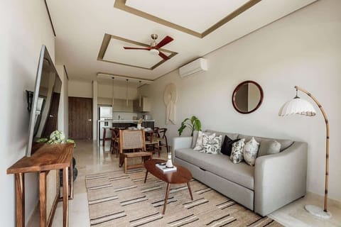 Open concept living area