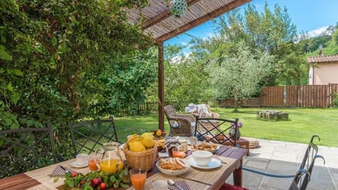 Deluxe Apartment, Private Pool, Garden View | Terrace/patio