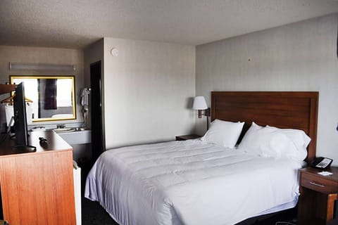 Room, 1 King Bed, Non Smoking | Premium bedding, desk, laptop workspace, free WiFi