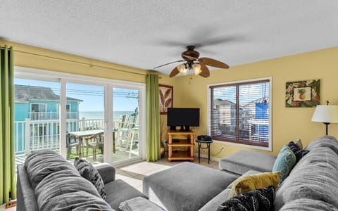 Oceanfront View from Living Room Windows