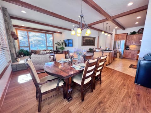 Dining area for a family feast