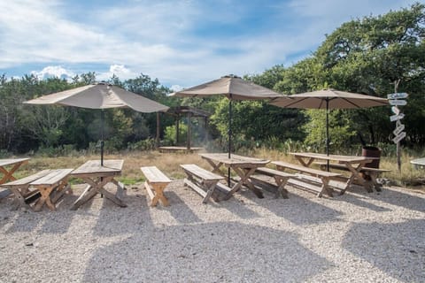 Outdoor seating area